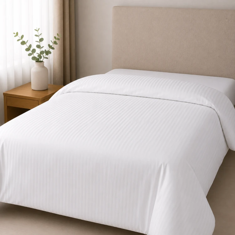Poszwa Na Kołdrę 140x200 Adamaszek TC-250 Prążek 4 mm Biała 95°C Premium (1).png