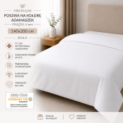 Poszwa Na Kołdrę 140x200 Adamaszek TC250 Prążek 4 mm Biała 95°C Premium (3).png
