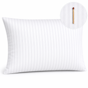 Poszewka 50x70 Adamaszek TC250 Biała 95°C Prążek 4 mm.png