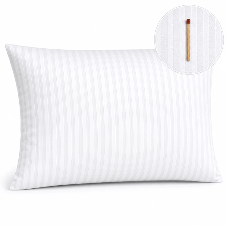 Poszewka 50x70 Adamaszek TC250 Biała 95°C Prążek 4 mm.png