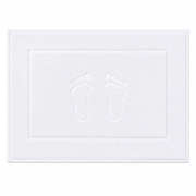Dywanik Łazienkowy 50x70 Bawełna 650 gm² Biały.png