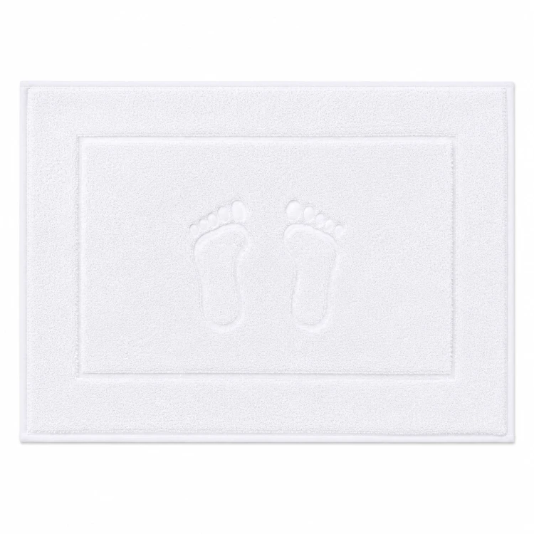 Dywanik Łazienkowy 50x70 Bawełna 650 gm² Biały.png