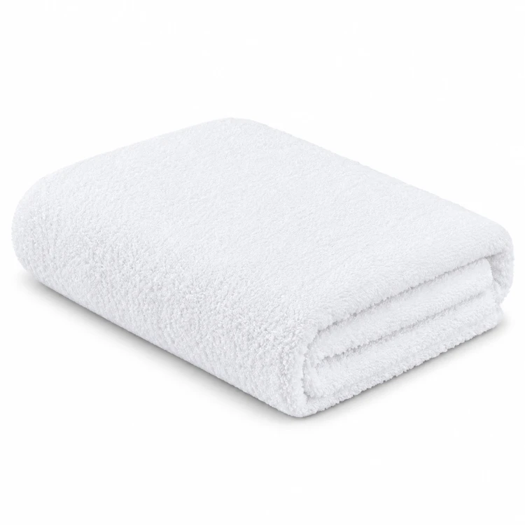 Ręcznik kąpielowy hotelowy 70x140 biały 100% bawełna 500 gm² SYNEVYR.png