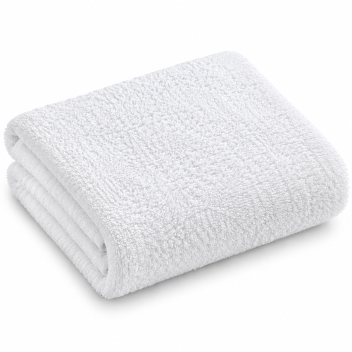 Ręcznik kąpielowy hotelowy 50x100 biały 100% bawełna 500 gm² SYNEVYR.png